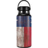 Texas Flag Dark Wood Hydro Flask 32oz Wide Mouth Skin